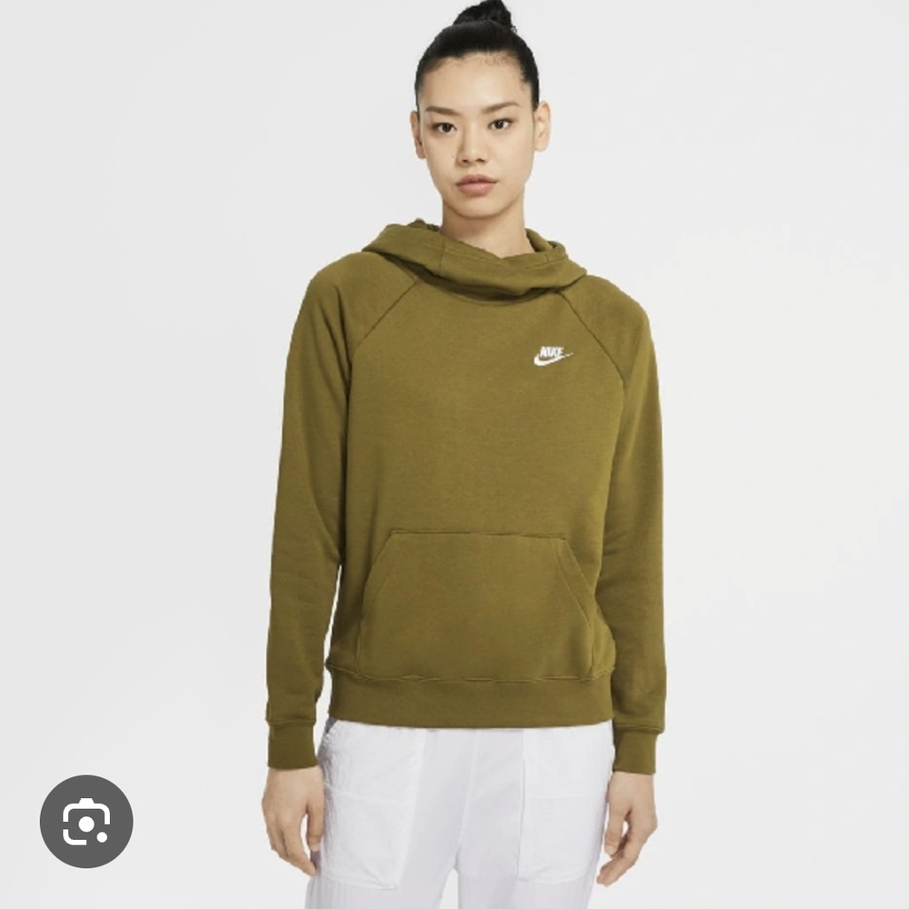 Nike Khaki Green Pullover Hoodie